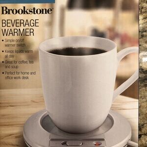 Brookstone Gray Drink Warmer witout a cup